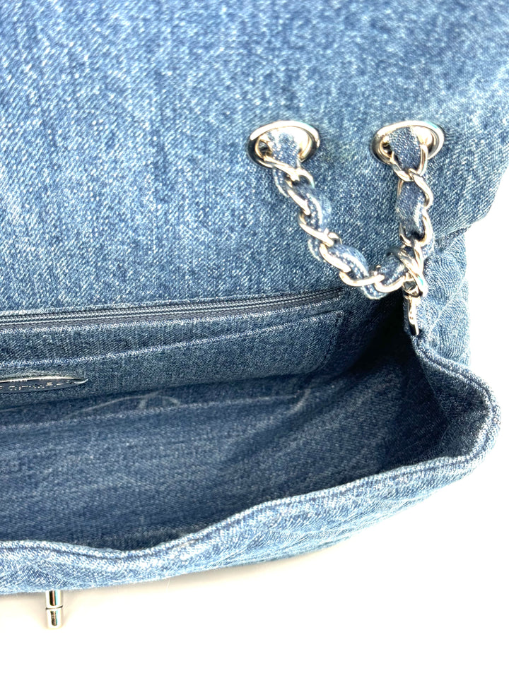 Chanel Jumbo Denim CC Flap Bag