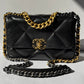 Chanel Small Black 19 Flap