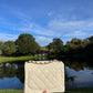 Chanel Cream Caviar Vintage Mini Square Flap Bag