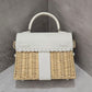 Hermes New White Mini Kelly Picnic