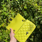 Chanel 21S Yellow Neon Mini Flap