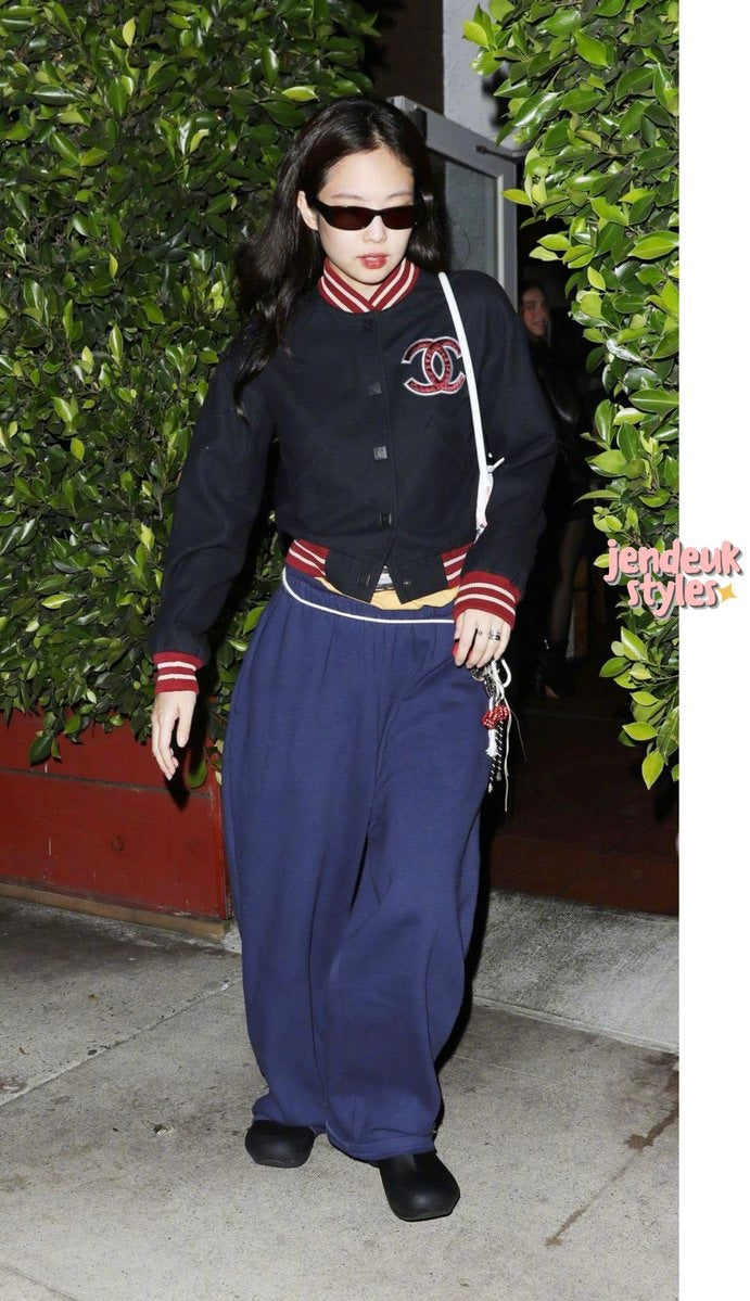 Chanel 2004 CC Varsity Bomber Jacket