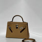 Hermes Mini Sellier Poussiere Electrum Kelly 20