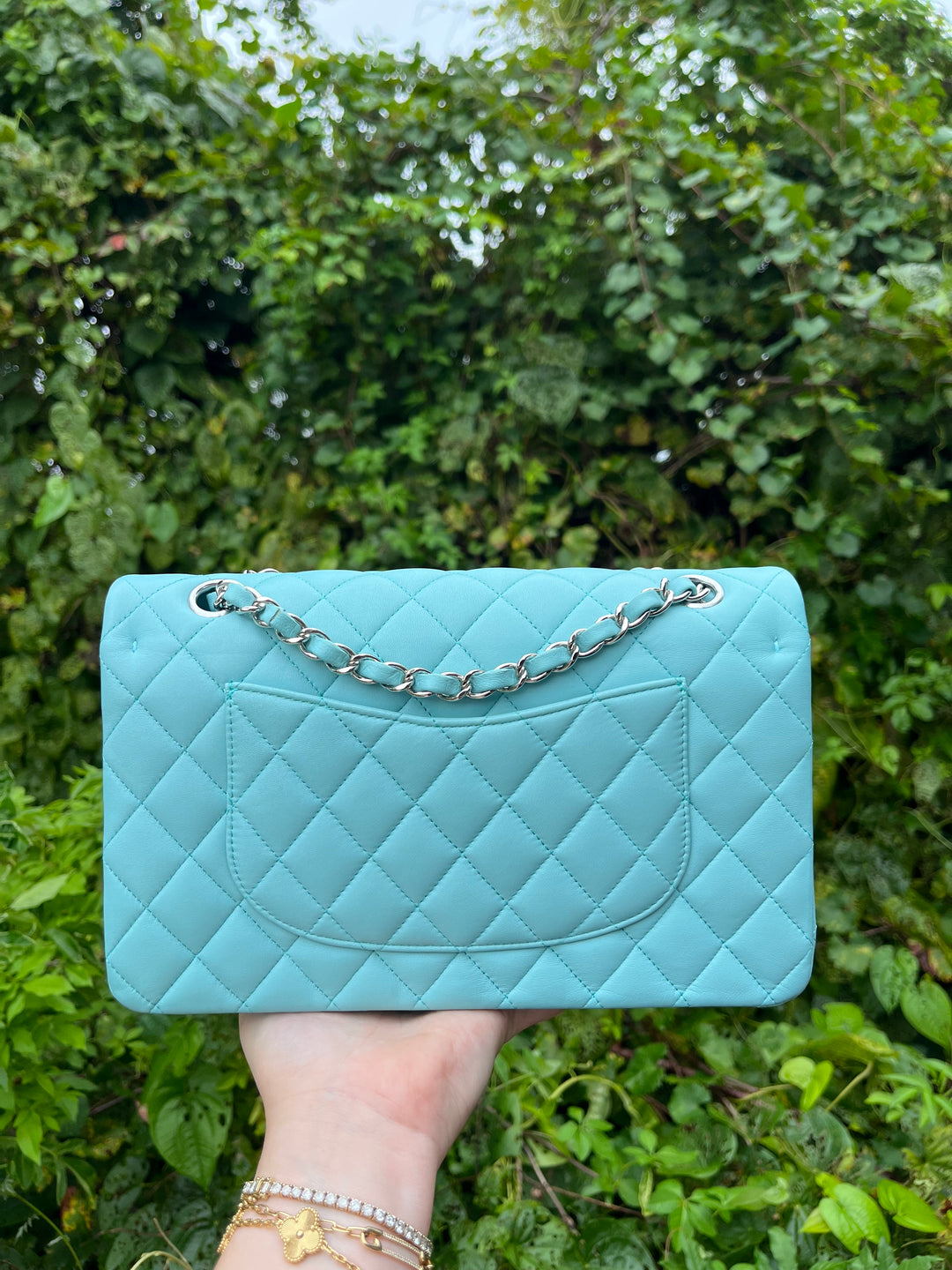 Chanel 2019 Tiffany Lambskin Medium Flap Bag