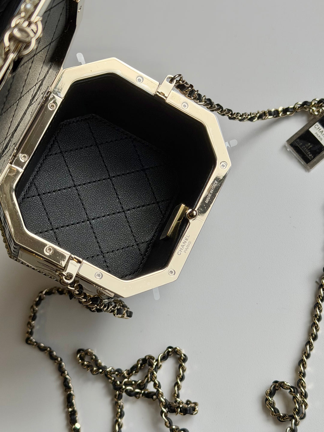 Chanel 2024 Paris Manchester Tea Box Minaudière