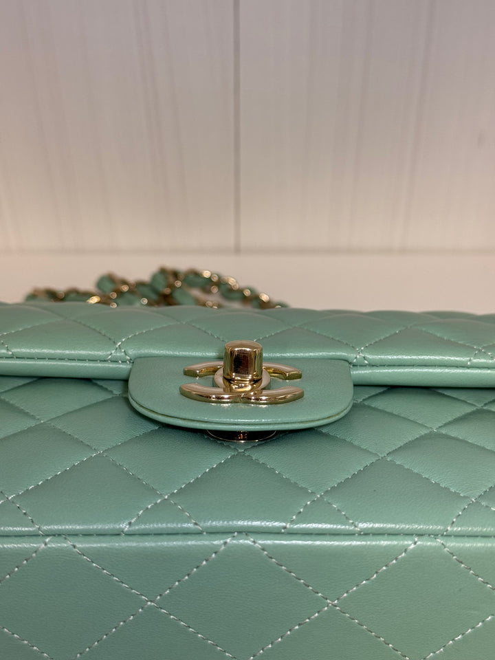 Chanel 21C Small Lambskin Double Flap
