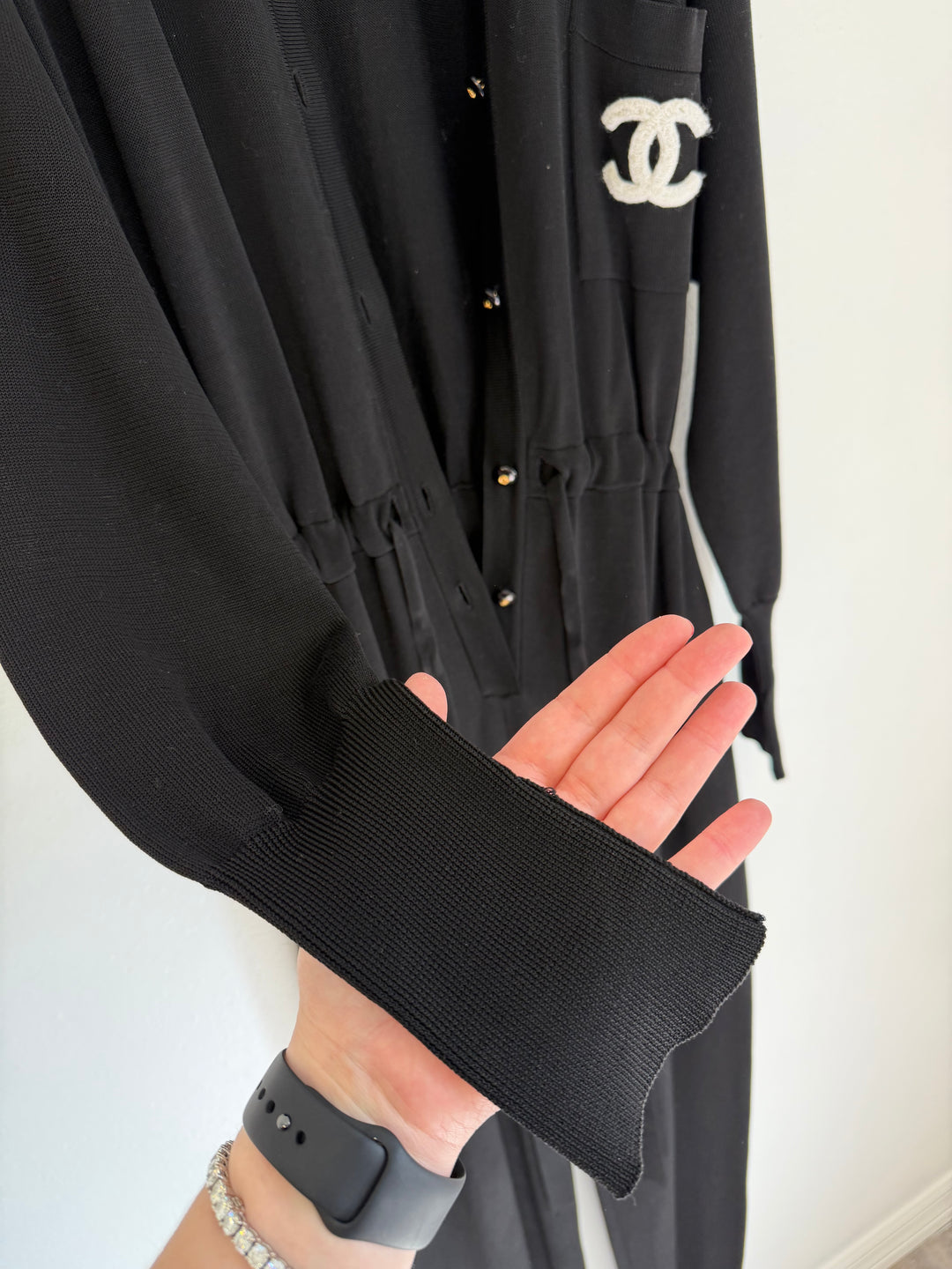 Chanel 1993 Black Vintage Jumpsuit