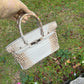 Hermes Himalaya Crocodile Birkin 30