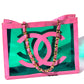 Rare Chanel 1995 Barbie Collection Pink PVC Tote