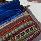 Fendi RARE Embellished Mixed Media Baguette