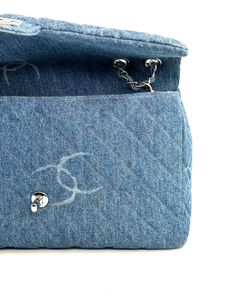 Chanel Jumbo Denim CC Flap Bag