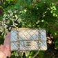 Chanel Gold Metallic Caviar Mini Flap Bag