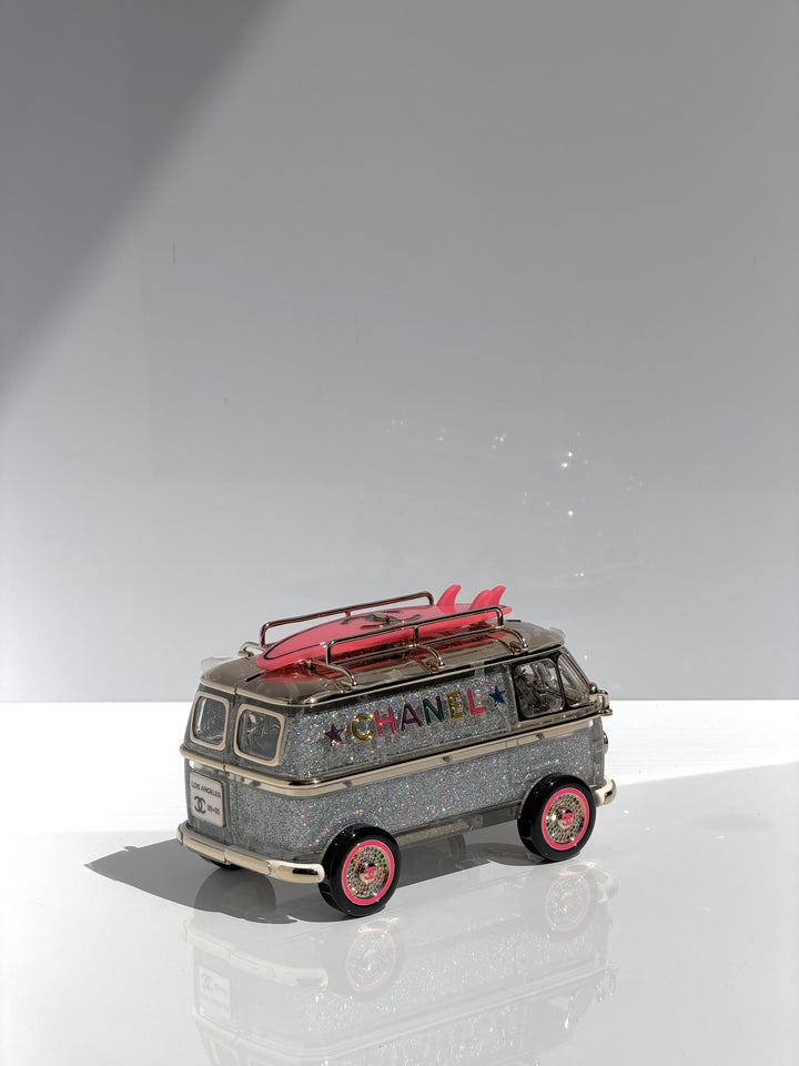 Chanel Hollywood Caravan Minaudière Multicolor Light Gold Hardware 2024