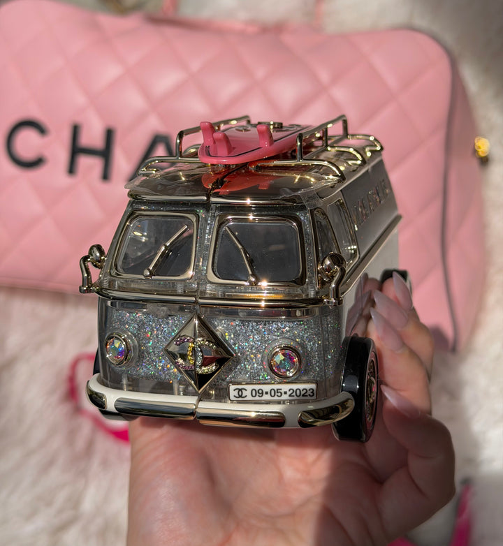 Chanel Hollywood Caravan Minaudière Multicolor Light Gold Hardware 2024