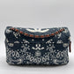 Chanel 2014 Paris Dallas Medium Navy Bandana Flap Bag