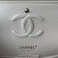 Chanel 23P Ecru Medium Caviar Double Flap Bag