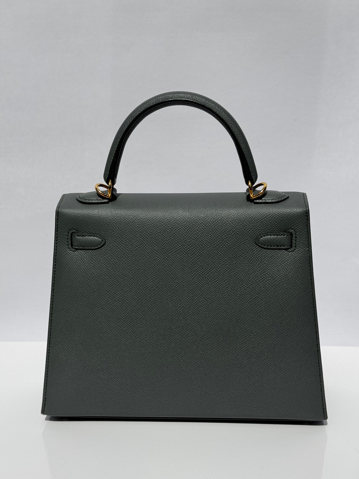 Hermes Vert Amande Epsom Kelly 25 Sellier