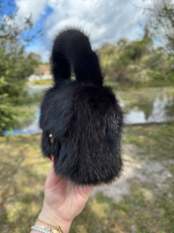 Chanel RARE 100% Mink Mini Kelly Flap Bag