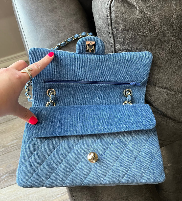 Chanel Denim Medium Classic Flap Bag