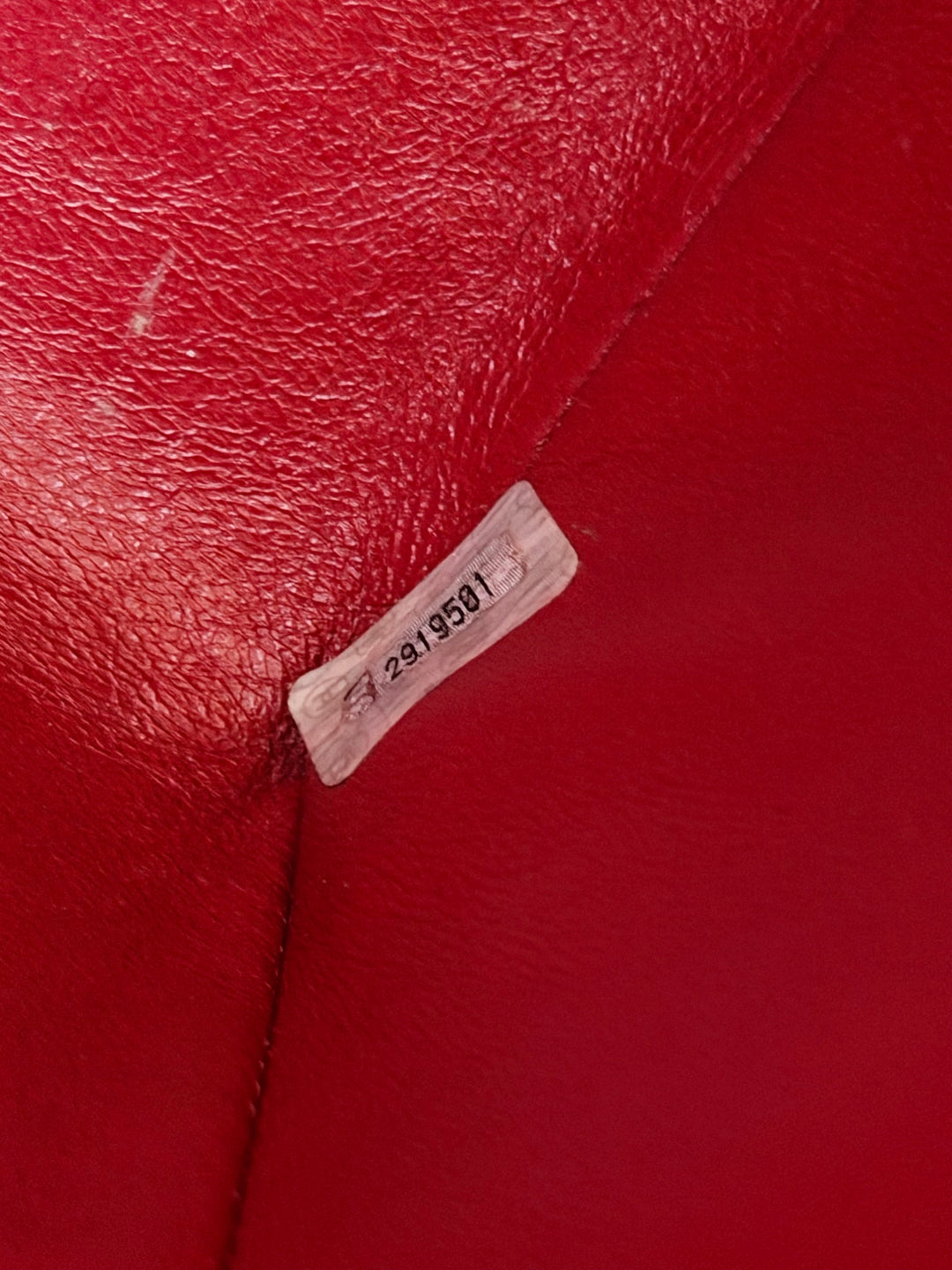 Chanel Vertical Flap Jumbo Red Caviar 24K Gold Plated Hardware 1994