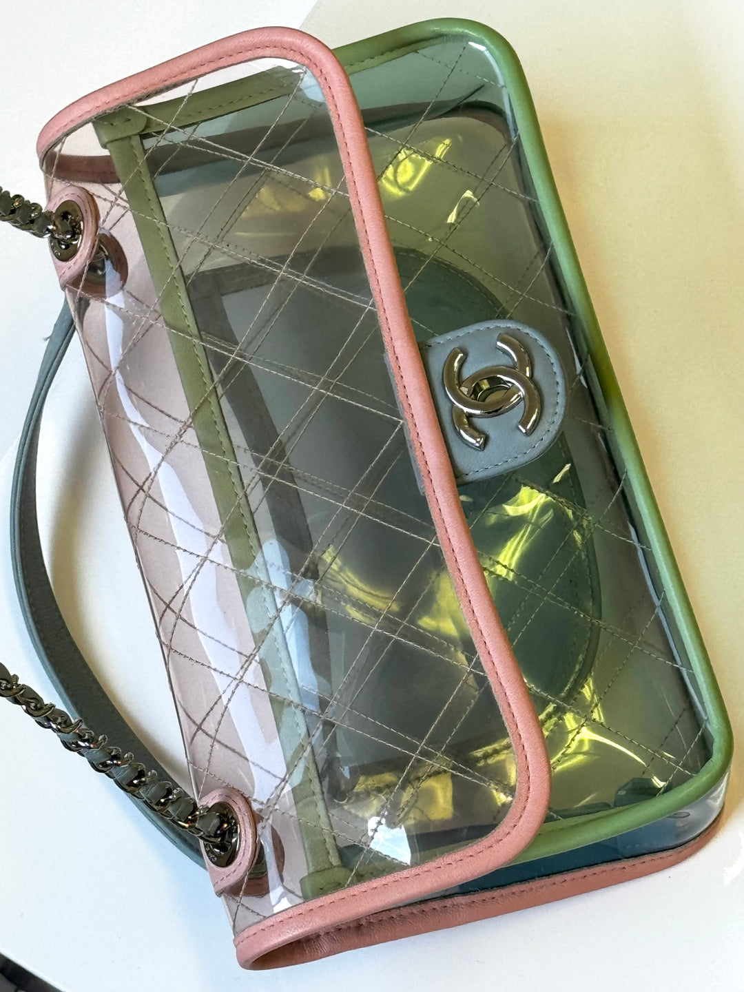 Chanel Coco Splash Medium PVC Lambskin Flap Bag