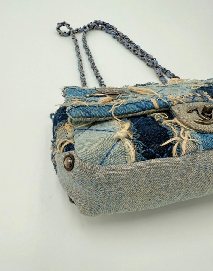 Chanel Paris Dallas Denim Flap Bag