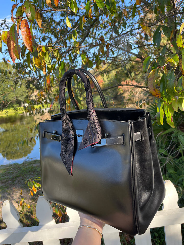 Hermes Birkin 30 So Black Box Black