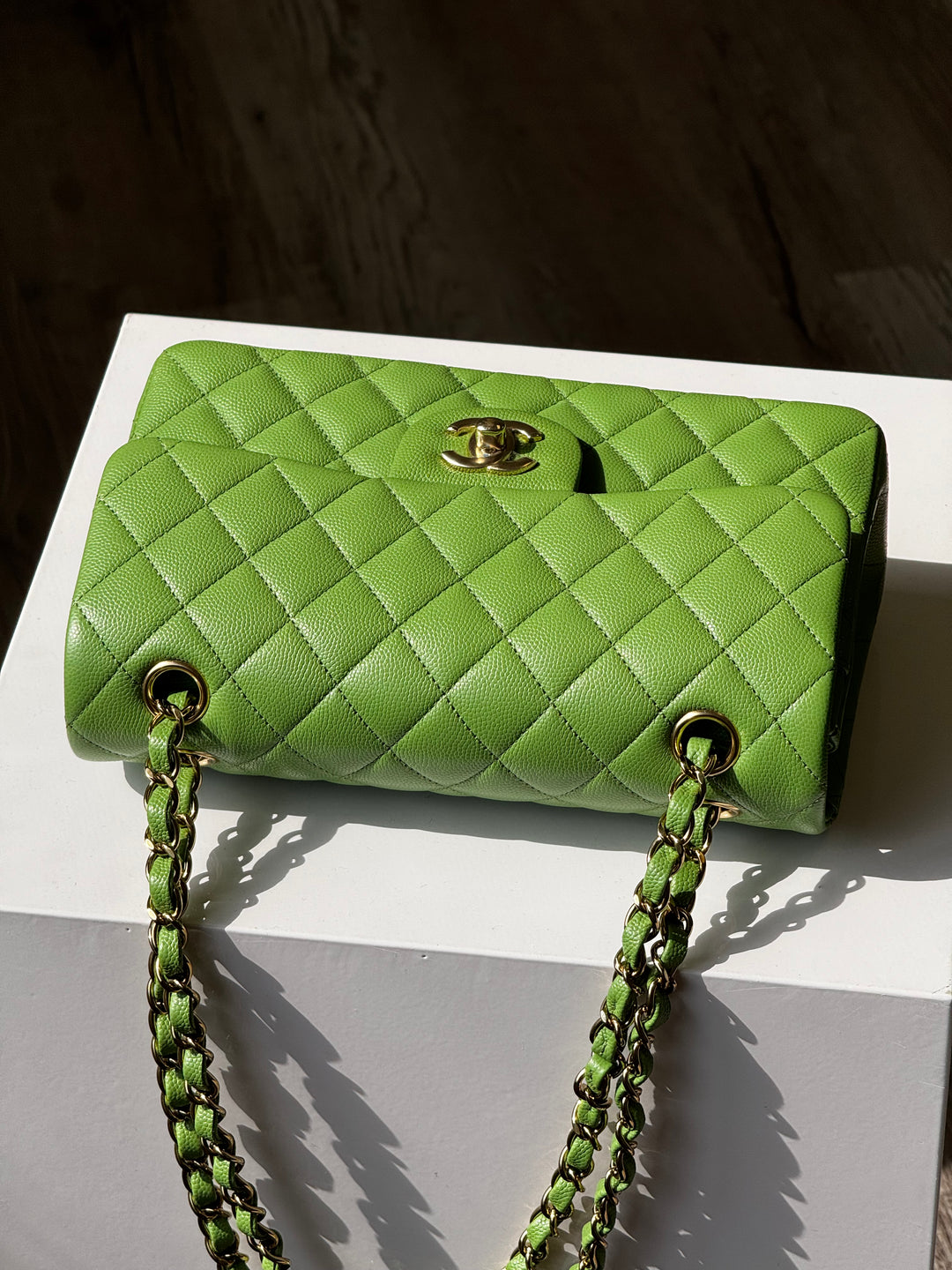Chanel 23C Small Caviar Classic Flap Bag