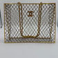 Chanel Spring 1997 Rare Gold Cage Shopping Tote