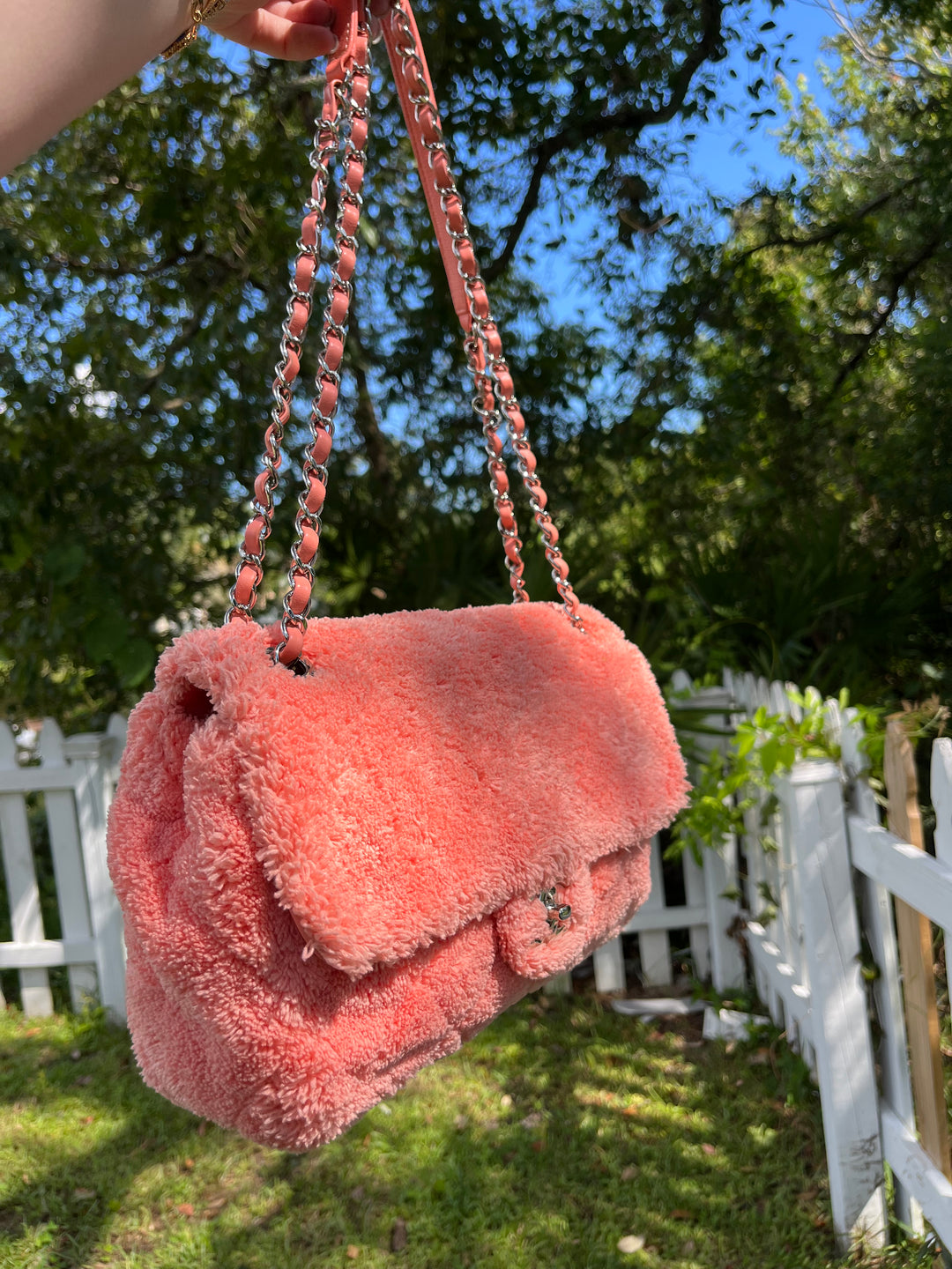 Chanel 2019 Coco Beach Terry Flap Bag