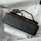 Chanel Small Black Lambskin Classic Flap Bag + GHW