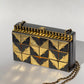 Chanel 19A Egypt Gold Lambskin Minaudière Crossbody