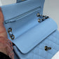 Chanel 23P Light Blue Small Caviar Double Flap