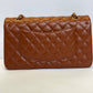 Chanel 21P Caramel Medium Lambskin Flap Bag