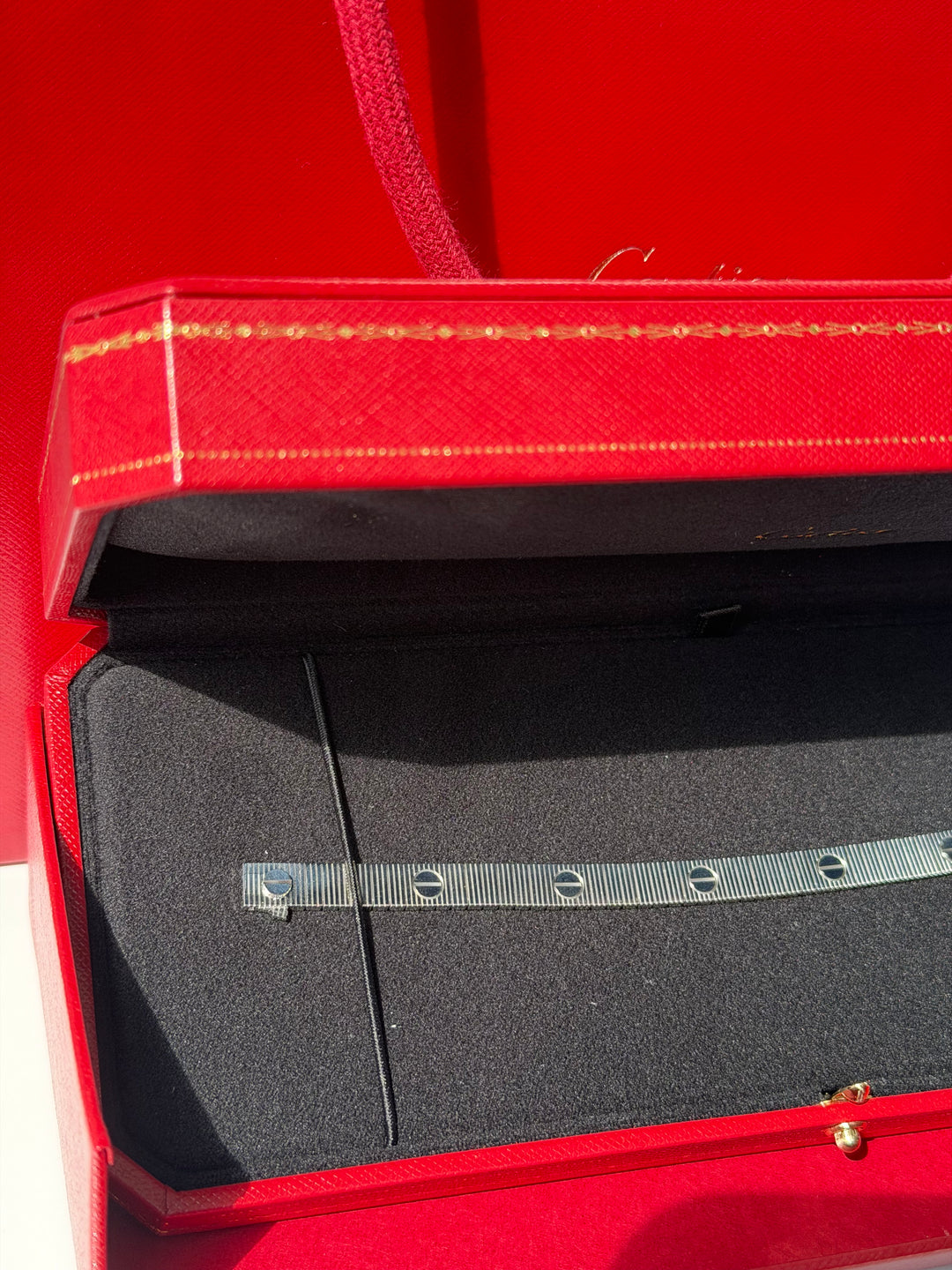 Cartier LOVE Unlimited Flexible Bracelet 18K White Gold