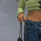 Chanel 95P Green Barbie Cropped Jacket