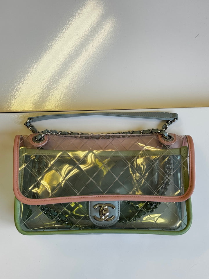 Chanel Coco Splash Medium PVC Lambskin Flap Bag