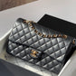 Chanel Black Medium Lambskin Flap Bag + RGHW