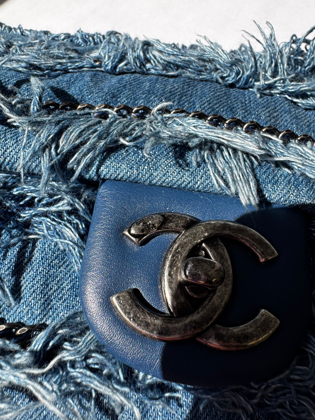 Chanel Medium Denim Paris Dubai Flap Bag