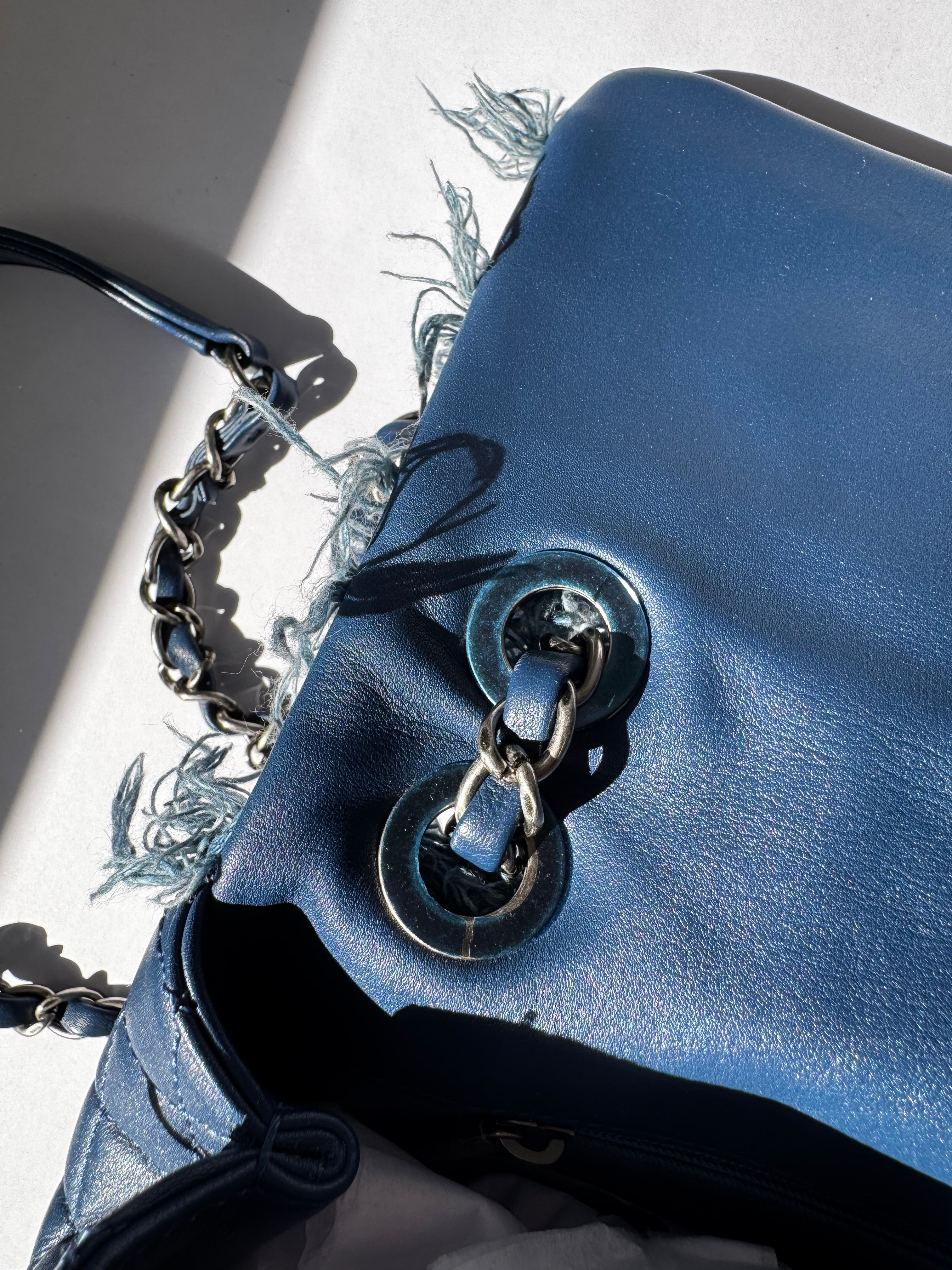 Chanel Medium Denim Paris Dubai Flap Bag – Its A Luv Story