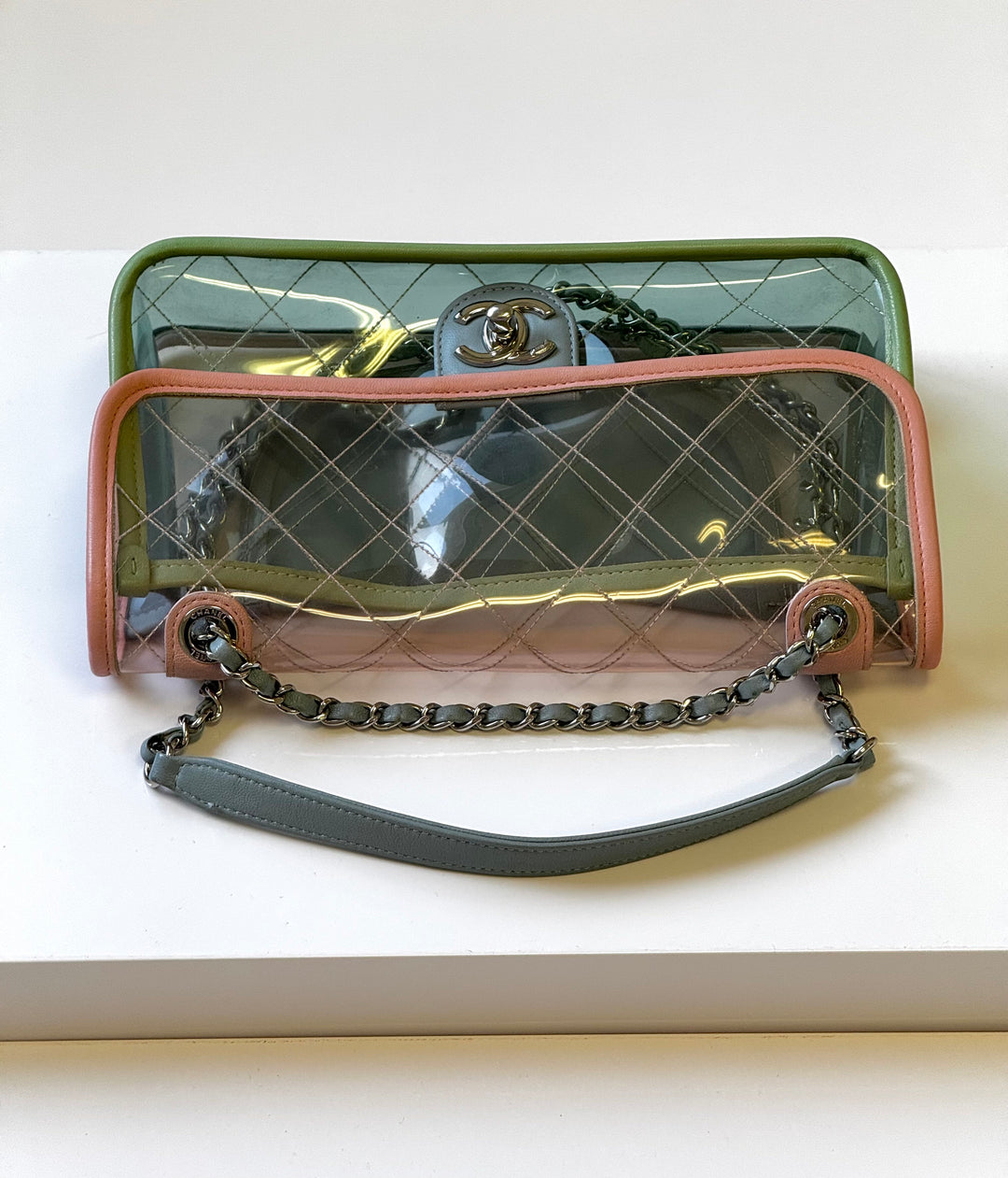 Chanel Coco Splash Medium PVC Lambskin Flap Bag
