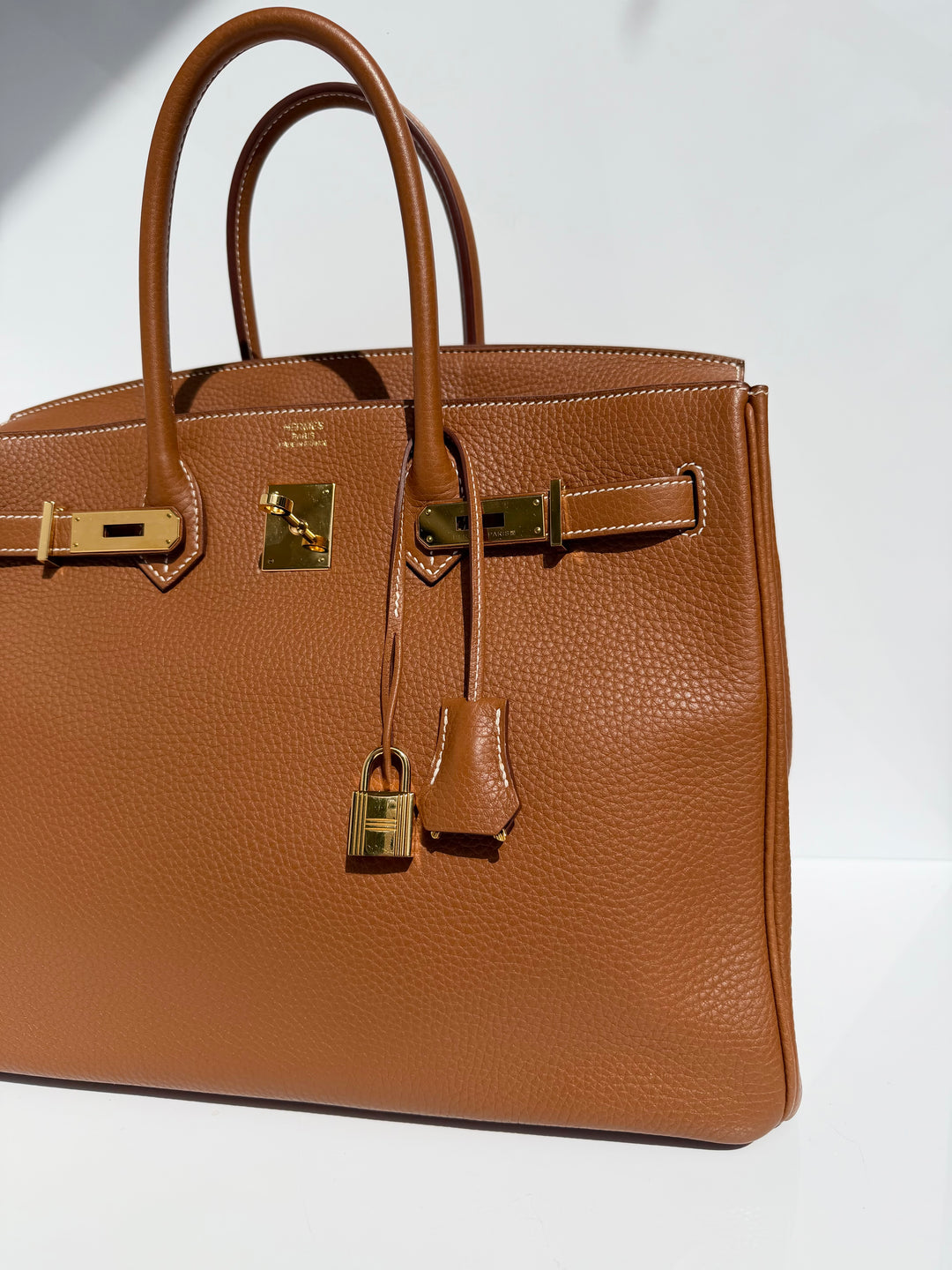 Hermès Birkin 35 Gold Gold Hardware 2015