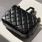 Chanel Lacquered Metal Small CC Lambskin Flap Bag