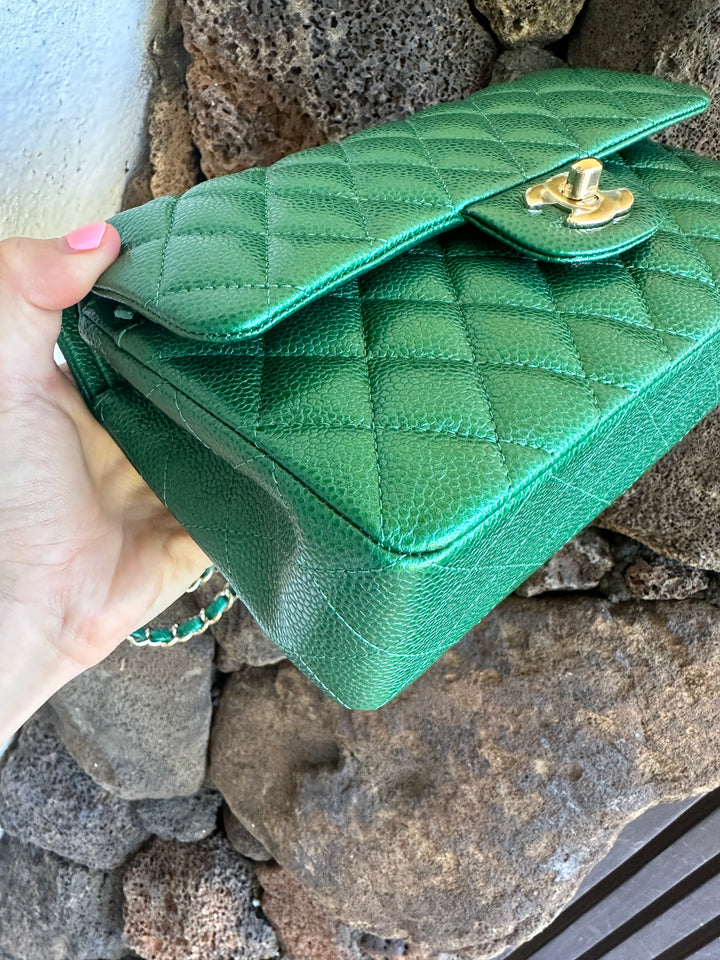 Chanel Pristine 18S Small Emerald CF