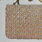 Chanel 1992 Medium Pink Sequin Flap Bag
