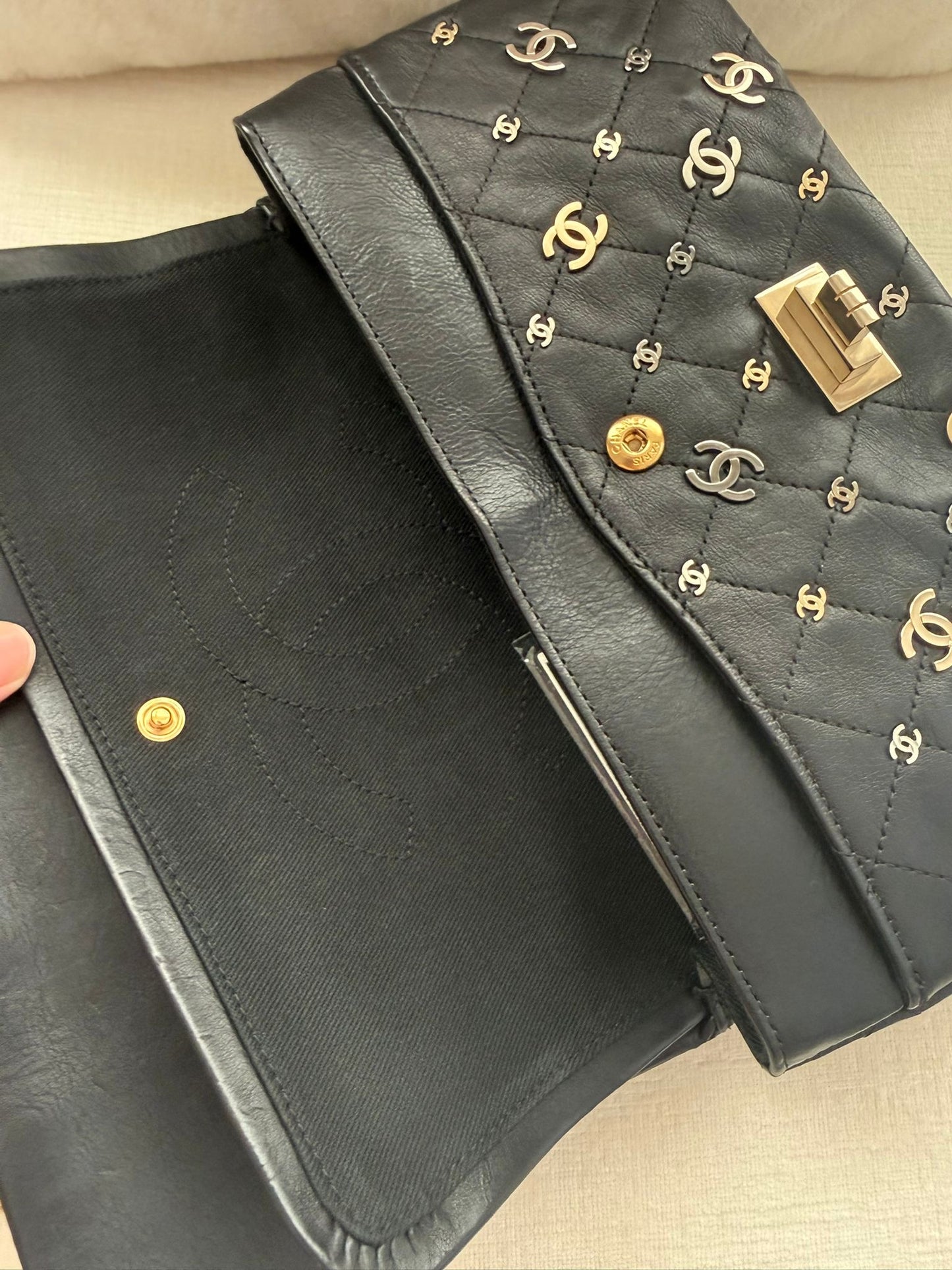Chanel Vintage Punk Charms 2.55 Medium Reissue Flap Bag