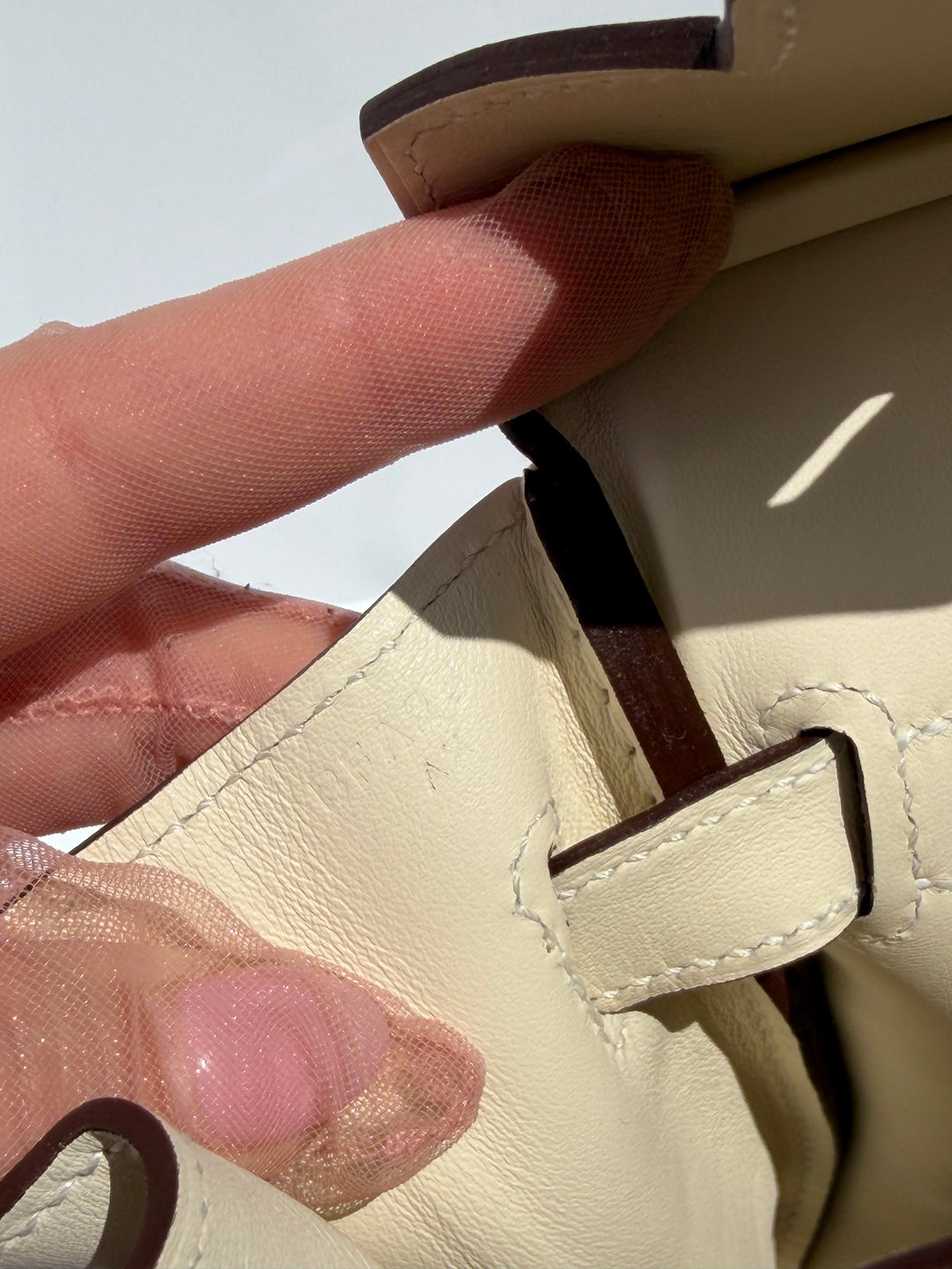 Hermès Birkin 30 Colormatic Swift Nata Palladium Hardware