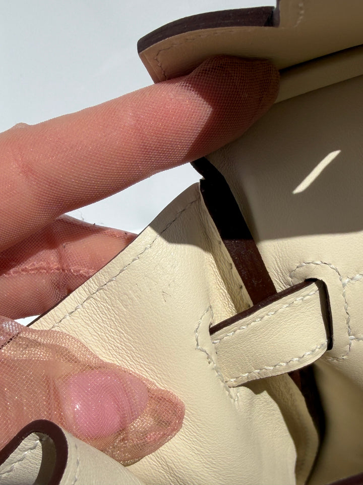 Hermès Birkin 30 Colormatic Swift Nata Palladium Hardware