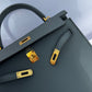 Hermes Vert Amande Epsom Kelly 25 Sellier