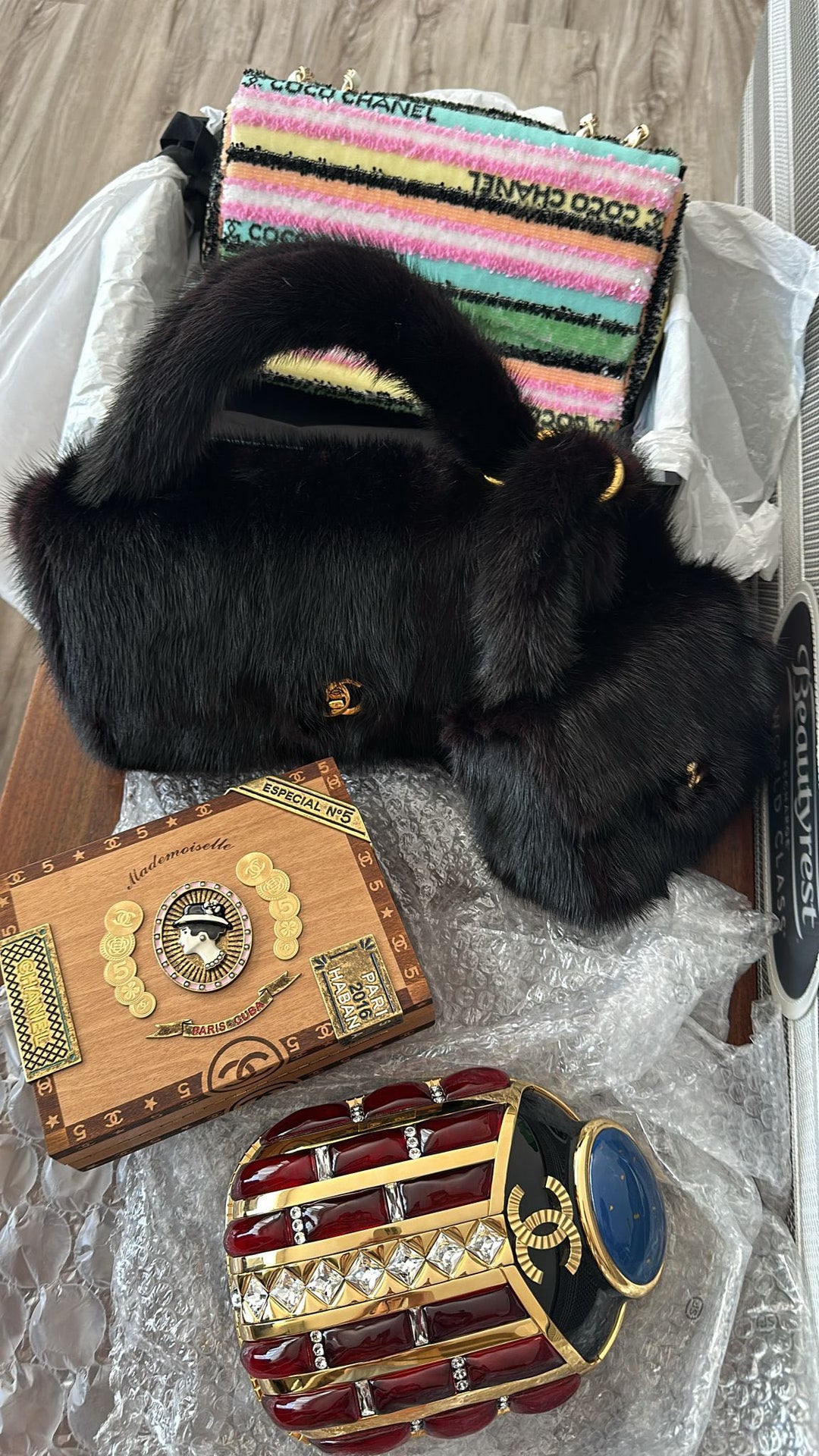 Chanel Havana By Night Cigar Box Minaudière